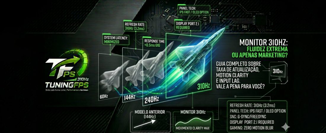 Monitor de 300Hz: Fluidez Extrema ou Apenas Marketing?